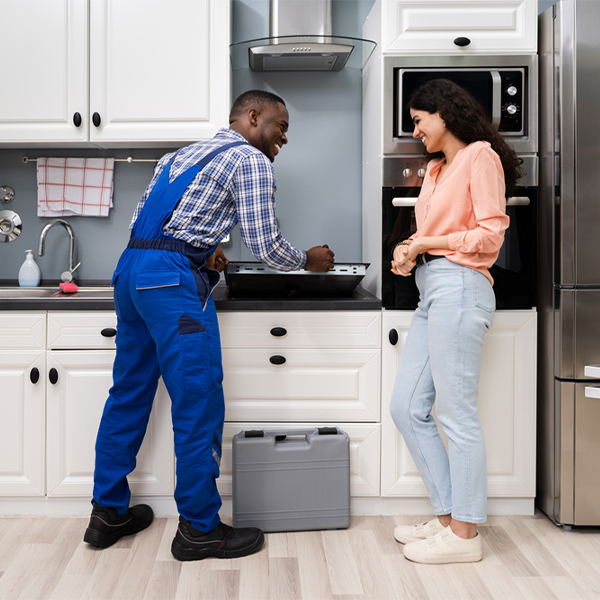 can you provide an estimate for cooktop repair before beginning any work in Raymore MO
